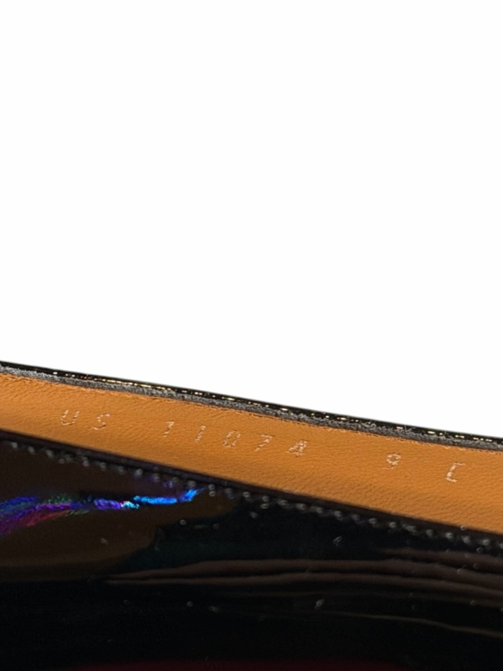 NIB Salvatore Ferragamo Black Patent Leather Vara Bow Pumps 9C - Picture 6 of 8